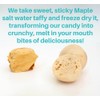 Freeze Dried Candy Maple Taffy - 2 oz Bag -