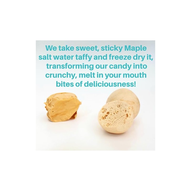 Freeze Dried Candy Maple Taffy - 2 oz Bag -