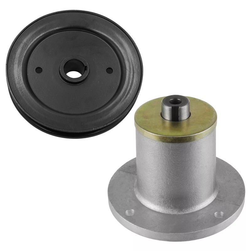 Caltric 539104420 539107408 Spindle & Pulley for Husqvarna BZ6127 BZ7234
