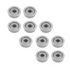 F624ZZ Double Shielded Miniature Flange Ball Bearings 4 x 13