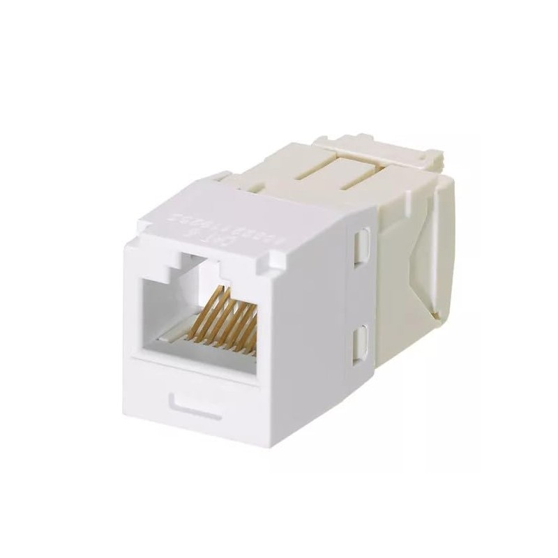 Panduit CJ688TGWH Category-6 8-Wire TG-Style Jack Module, White