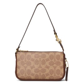 Coach Plaza Bag in Signature Canvas, B4/Tan Brown