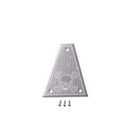RuiJOTWAT Blank silver Truss Rod Cover for Guitars Parts