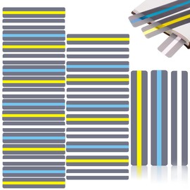 INGJIA Reading Marking, 30 Pieces Marker Strips, Colourful, Ruler Tracking, Marking Strips, Coloured Overlay Reading, for Children Visual Stress, Dyslexia, School