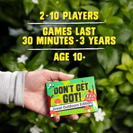 Big Potato Don’t Get Got: Outdoor Edition | Award Winning Secret Missions Party Game for Adults and Family