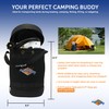 Flame King FK-GH-5LB Gas Hauler for 5LB Propane Tank-Insulated Protective