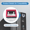 YKEBVPW Button Covers PC Power Switch Shield Power Push Proof