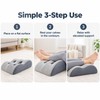 Contoured Memory Foam Leg Pillow – Dual Leg Support for