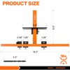 JORGENSEN Cabinet Hardware Jig Tool - Aluminum Alloy & Double