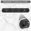 Maxzwell Wall Mounted Coat Rack with 5 Heavy-Duty Hooks –