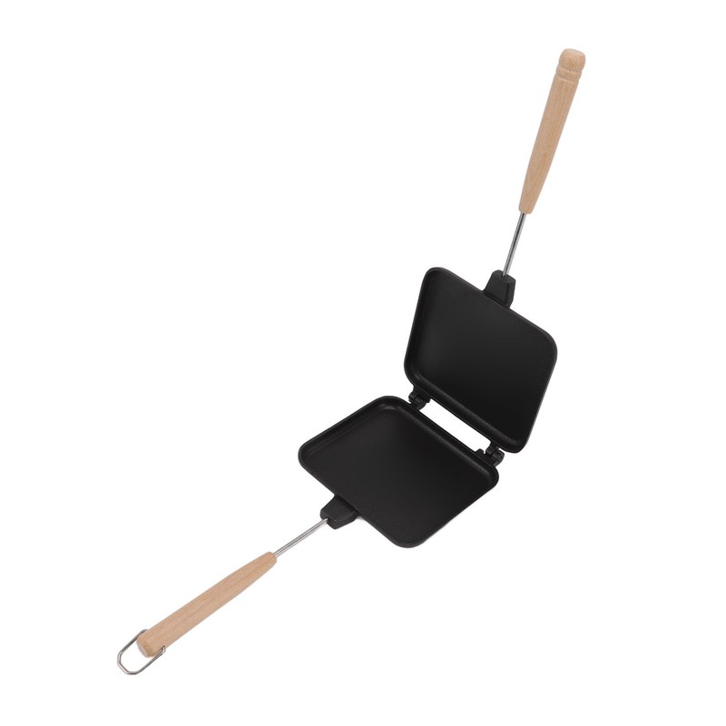 Double Sided Frying Pan Aluminum Alloy Sandwich Cooking Pan with