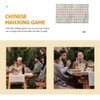 NEWFUN Majong Stones Game, Mahjong Game, Mini Traditional Chinese Riichi