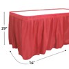 Party Dimensions Single Count Plastic Table Skirt, 29 by 14-Feet,