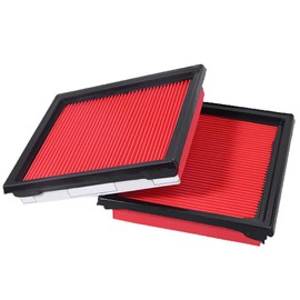 Hoypeyfiy Filtro de aire del motor 16546JK20A de repuesto para Nissan Infiniti EX35 G37 Q60 370Z