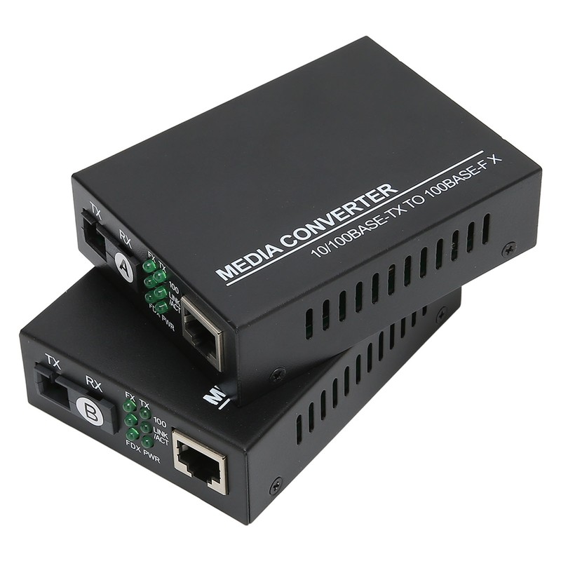 Media Converter Optical Ethernet Media Converters Single Mode 10 100Base