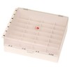 Kowa Seisakusho Teikob My Carte Squeeze Organizer Case, White