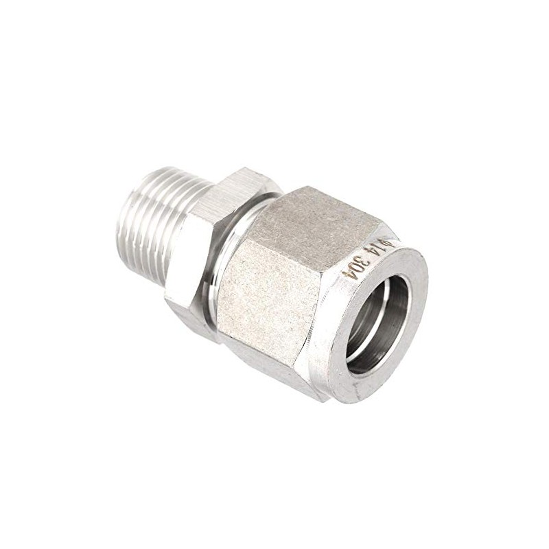 Wire End Ferrule Connector POWERTOOL Stainless Steel Compression Fitting Straight