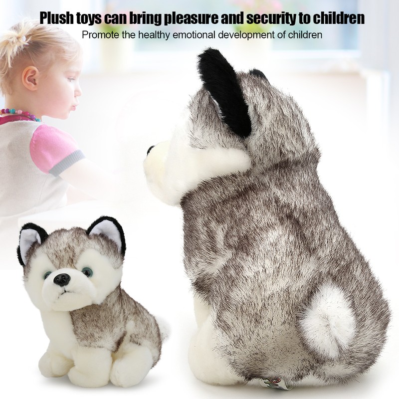 Children Kid Cute Huskie Plush Doll Dog Animal Plush Toy