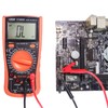 Cleqee 2PCS Multimeter Test Leads, 4mm Banana Plug to Crocodile