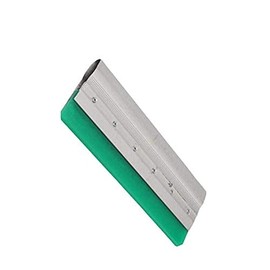 Aluminium Handle Rubber Blade Scraper Aluminium Silk Screen Printing Squeegee for Screen Printing 30cm Square-Cut Blade
