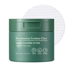 Tony Moly Eoseongchocica Quick Calming 93 Pads 70 sheets Pore soothing care moisture pad / 토니모리 어성초시카 퀵카밍93 패드 70매 모공 진정케어 수분패드