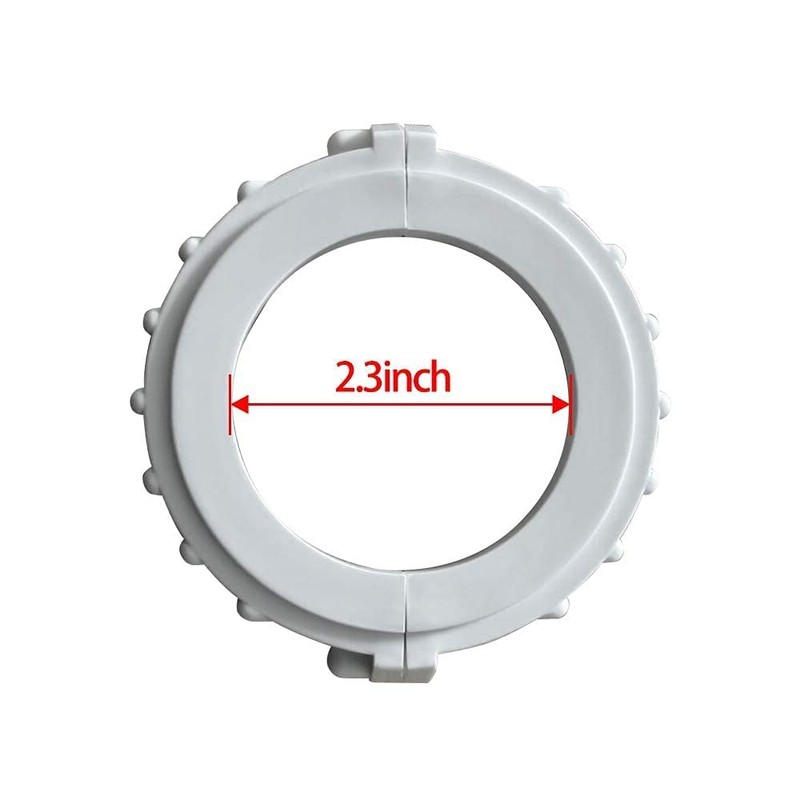 UCEDER 2 Pack Spa Hot Tub Heater Split Nut Unions