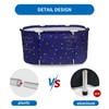 ptlsy Ice Bath Tub for Adults, Large Portable Bathtub for