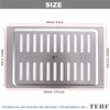 TERF® 9'' X 6'' Open and Close Adjustable Aluminium Air