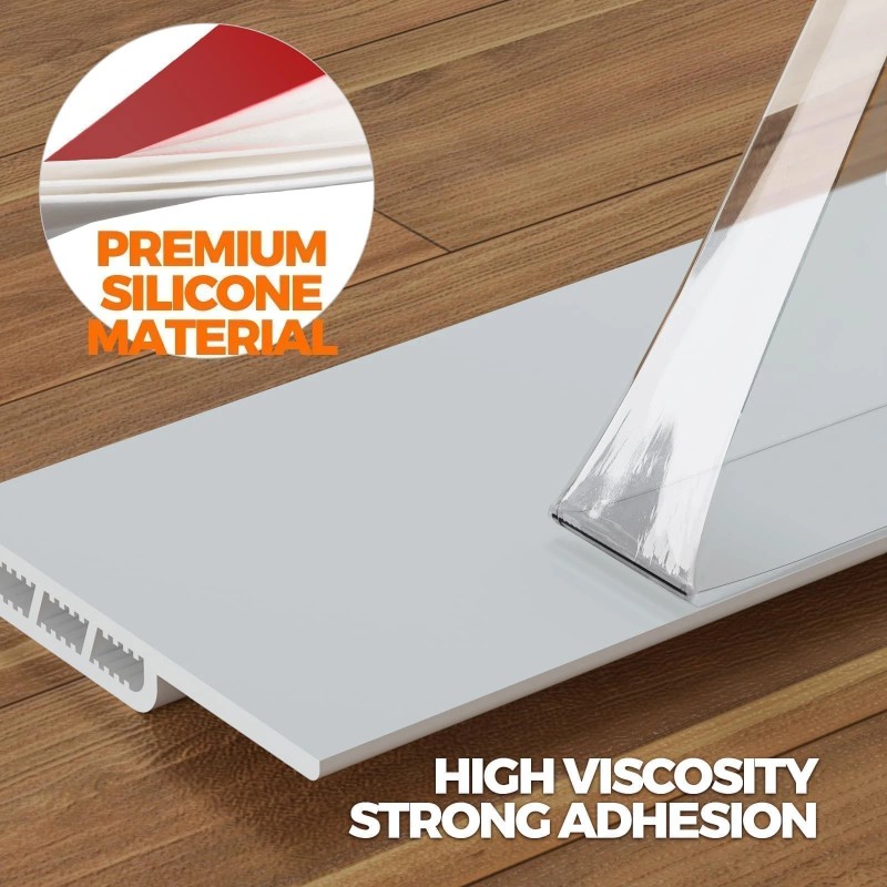 Holikme 2 Pack Door Draft Stopper Sheets, Rolls & Strips