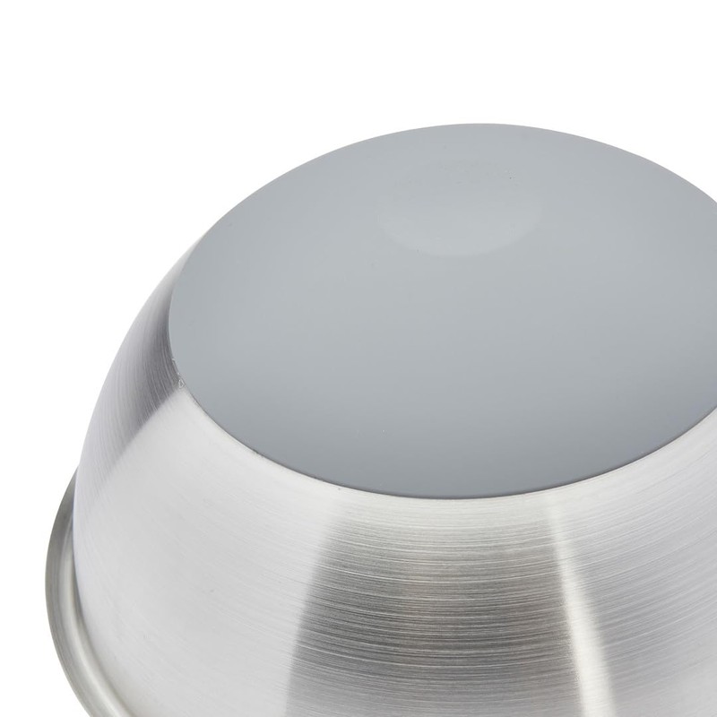 de Buyer - Runde Schlagschüssel mit Silikonboden - 16cm Durchmesser