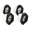 4pcs Handheld Vacuum Cleaner Filter High Strength Efficient Dust Cup