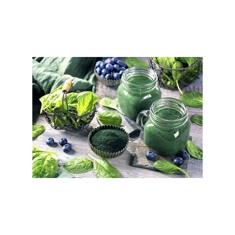 Alga Espirulina Orgánica Pura Polvo 100 G