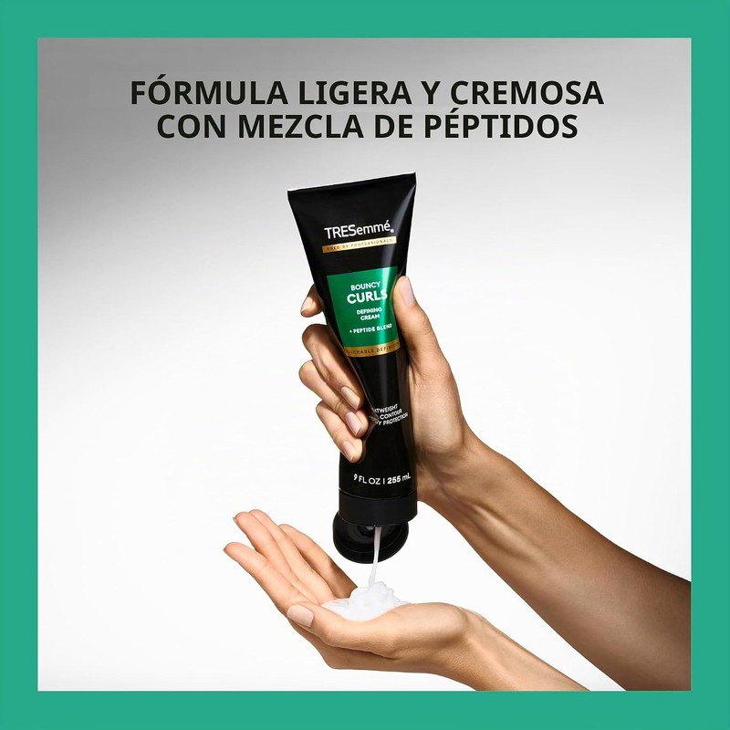 Tresemme Defining Cream Bouncy Curls 1 Unidad para Control Ligero