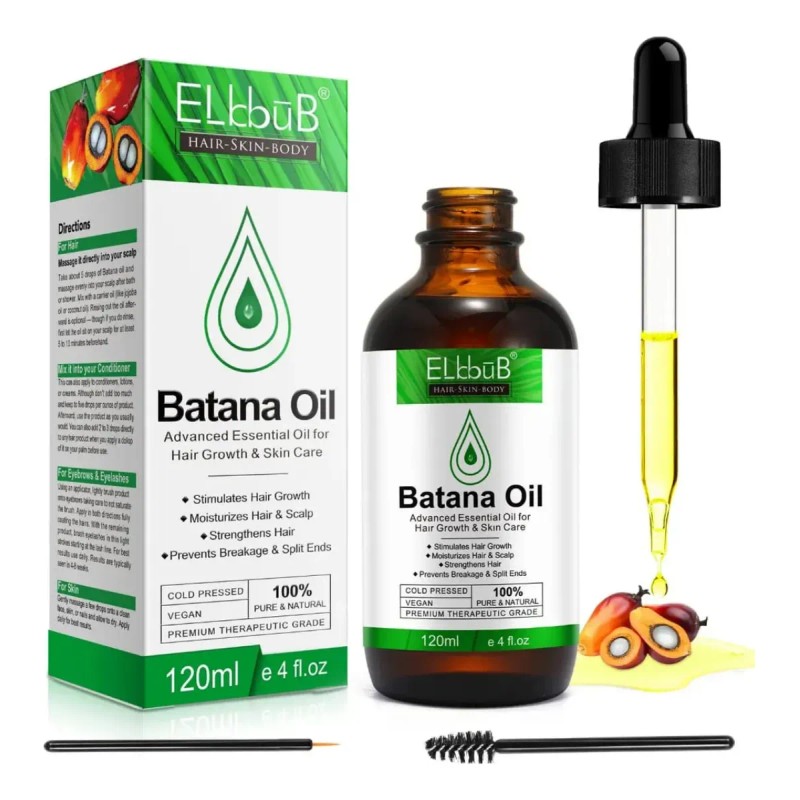 🌱✨ 2-PC Batana Oil Combo for Hair Growth & Hydration