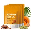 Pumpkin Seed Oil with Saw Palmetto Capsules | Cold Pressed,