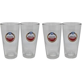 Amstel Lite Pint Glass - Set of 4