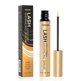 Lash Serum for Natural Eyelash Growth: Advanced Formula for Thicker, Longer & Healthier Lashes (3mL)