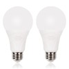 Radar Motion Sensor Light Bulb, 2 Pack A21 15W (100W