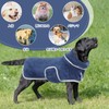 IECOii Shampoo Towel, Dog Bathrobe, Absorbent Towel, Dog Body Sheet,