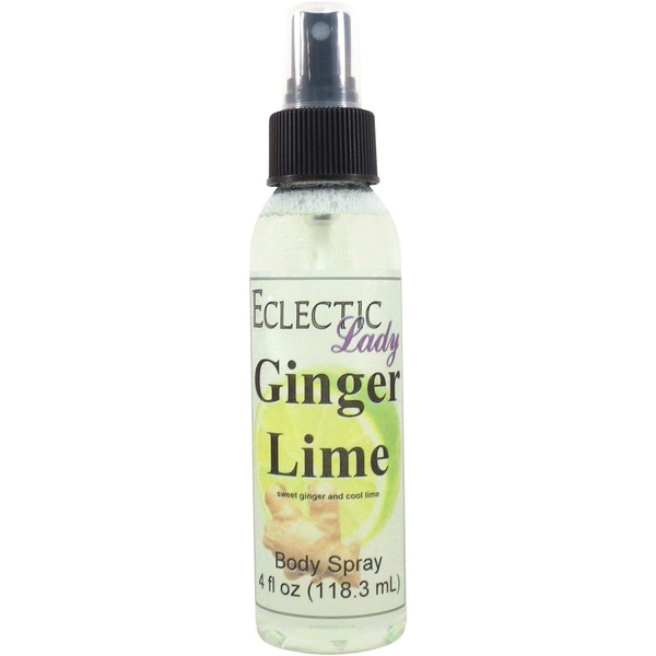 Ginger Lime Body Spray, 4 ounces
