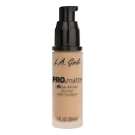 L.a. Girl Base Pro Mate Alta Cobertura Piel Grasa - Original