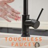 Smart Touchless Kitchen Faucet with Pull-Down Sprayer