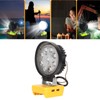LED Work Light 27W Round Dual Level Adjustable Aluminum Housing