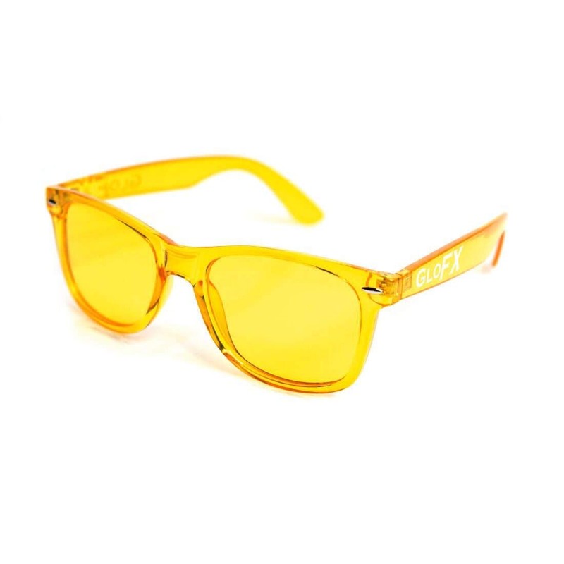 GloFX Yellow Color Therapy Glasses Chakra Glasses Relax Glasses