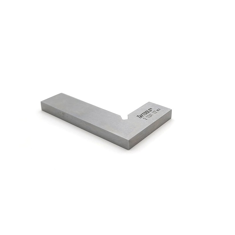 Taytools 7464244 Machinist Engineer Solid Mini Stainles Steel Square 2-1/2