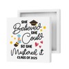 Graduation Decorations 2025, Graduation Gifts, She Believed She Could So