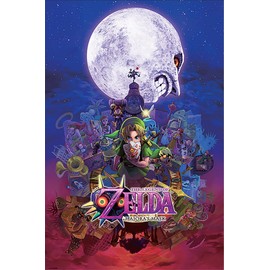 The Legend Of Zelda: Majora's Mask - Gaming Poster (Link) (Size: 24" x 36")
