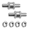 Gdnecad 2 PCS One Way Check Valve, 5/16" 8mm Aluminium