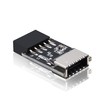 EZDIY-FAB USB 2.0 Internal Header (9-Pin) to USB 3.1/3.2 Type-C
