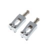 Unbranded 6Pack Electric Guitar Metal Strat Tremolo Bridge Saddles Fixing